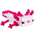 Minecraft 3D Figursett Axolotl og Heks 2 stk Lilla Rosa