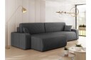 Barile Sofa med Divan 3 seter   Mørk grå