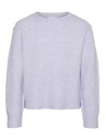 Vero Moda Girl Serena LS O Neck Genser Lilla (122/128)