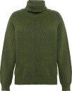 Newhouse   Strikket Turtleneck Iris   Grønn