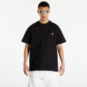 Carhartt WIP American Script Short Sleeve T-Shirt Black