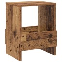 vidaXL Magasinreol Gammelt tre 35 x 30 x 45 cm