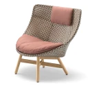 Dedon Mbrace wingchair teak AY5 teak 0205 chestnut 0151