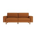 Vilsa 3 seters sofa   Brun/Flerfarget