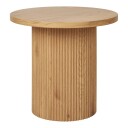 Boavista hjørnebord Ø48 cm mørkebrun.