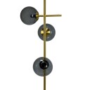 Dyberg Larsen Como Gulvlampe Smoke/ Messing