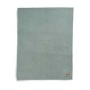 Elodie  Pointelle-strikket Teppe 100x75 Pebble Green