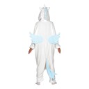 Enhjørning Kigurumi Blå Kostyme - One size
