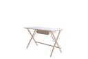 Aditiya Skrivebord 67x135 cm   Hvit