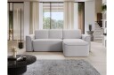 Ume 4 seter Sofa med Sjeselong   Grå