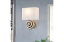 Vegglampe Flambeau Virvel Benhvit - Benhvit
