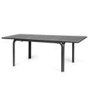 Nardi Alloro matbord 100x140 210 cm Anthracite Anthracite