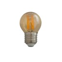 LED Krone Amber D45, E27, 3 trinn, 4W, 400 lm, 2200K