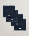 Gant 4-Pakning premium kluter 30x30 SATEEN BLUE 30X30