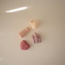 Mushie Princess Bath Play Sett 4-Pakke