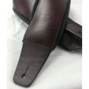 Profile Fpb05 Guitar Strap Dark Brun Pro Italian Leather