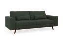 Copenhagen 3 seters Manchestersofa   Mørk grønn