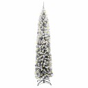  Kunstig juletre med 300 LED grønn 240 cm PVC og stål og plast