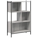  Bokhylle grå sonoma 72x28x109 cm konstruert tre 8721012339378