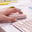 Logitech M350 Pebble Trådløs Mus Rosa - Optisk - 1000 dpi