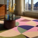 Wilton teppe   Kalami rosa/multi Størrelse: 200 x 280 cm