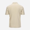 Gran Sasso Short Sleeve Linen Piquet - Light Beige Beige 54