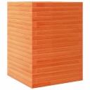  Plantekasse voksbrun 50x50x68,5 cm heltre furu