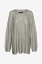 Vero Moda - Genser vmLeilani New LS O-neck - Grå