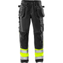 Fristads Hantverkarbyxa 247 Fas, Klass 1 Varsel Gul/svart D100