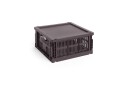 Hay Colour Crate Plastic Medium Square / Cube Lokk Bordeaux