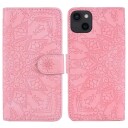 Trolsk Lommebokdeksel Mandala (iPhone 13) Brun