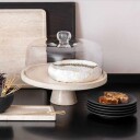 Villeroy & Boch Manufacture Travertine glasslokk til fat