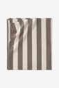 Ellos Home   Duk Majken Stripe   Brun