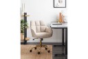 Kontorstol Palmdale Beige/svart/gull   Beige/svart/gull