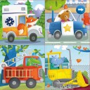 Educa Progressive Puzzle Set 4 Fun Puzzles in One Box!