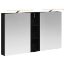  Baderomsskapsett 3 pcs 120 x 14,5 x 70 cm Konstruert tre