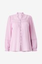 Ellos Plus collection   Bluse med blondedetaljer   Rosa