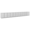 vidaXL Gabion med 3,5 mm wire og 5x2,5 cm nett 1100x100x150 cm