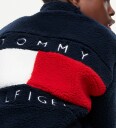 Tommy Hilfiger Flag Full Zip Sweatshirt   Navy   164