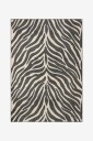 &Home   Teppe Lotus Zebra   Hvit