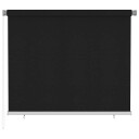 vidaXL Utendørs rullegardin 185 (B) x 140 (H) cm svart