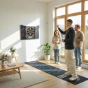 Northio Elektronisk darttavle med LED-skjerm 6 dartpiler ASM-A70-118V90MX