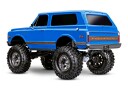 Traxxas 92086-4-BLUE TRX-4 Crawler 1972 Blazer High Trail Blue