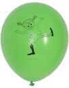 Flerfarget Pippi Ballonger 12 stk 30 cm