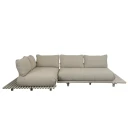 Cane line Sticks hjørnesofa Alu/desert sand