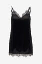 Vila   Singlet Vialindra Singlet Long Top/Vol/Bfs   Svart