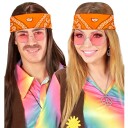 Widmann Orange Paisley Bandana