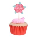 PME kakedekorasjoner Love Roses   24 pakning