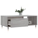  Salongbord grå sonoma 90x50x36,5 cm konstruert tre 8721012109452
