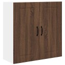  Kjøkkenskap med hylle Brun Eik 80 x 31 x 80 cm Konstruert tre